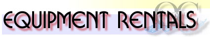 EQUIPMENT RENTALS