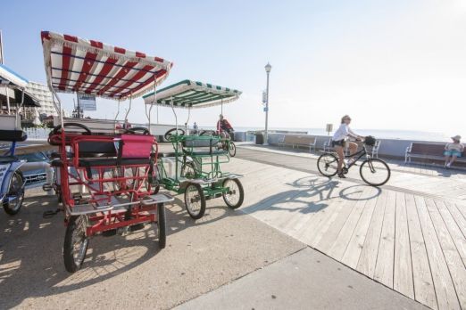 Bike and Surrey on the Boardwalk