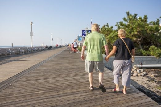 A Quiet Walk on the Boardwalk
