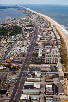 Aerial View of Ocean City